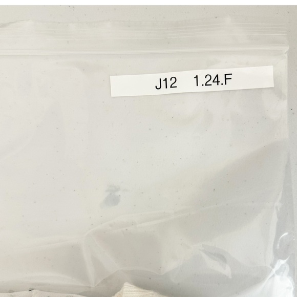 Short Flutter Polka Dot Sleeve Ribbed Hem Mixed Media Lightweight Sweater - Picture 10 of 10